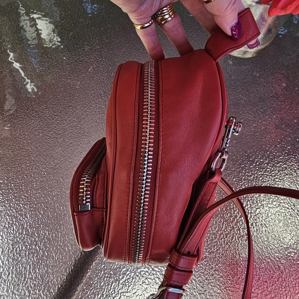 ALEXANDER WANG • RED ATTICA MINI BACKPACK 🎒 - Picture 7 of 14